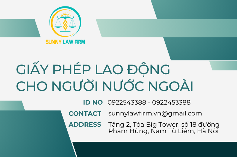 Giấy phép lao động cho người nước ngoài 2024 1 giấy phép lao động cho người nước ngoài