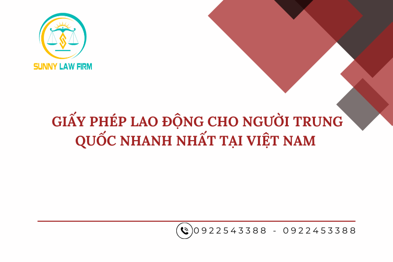 Giấy phép lao động cho người Trung Quốc nhanh nhất 2024 1 giấy phép lao động cho người trung quốc