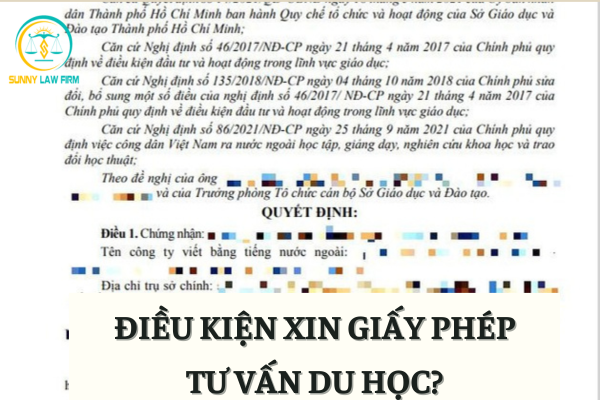 Điều Kiện Xin Giấy Phép Tư Vấn Du Học? 1 Điều Kiện Xin Giấy Phép Tư Vấn Du Học?