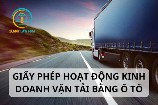 Giấy Phép Hoạt Động Kinh Doanh Vận Tải Bằng Ô Tô 1 Giấy Phép Hoạt Động Kinh Doanh Vận Tải Bằng Ô Tô