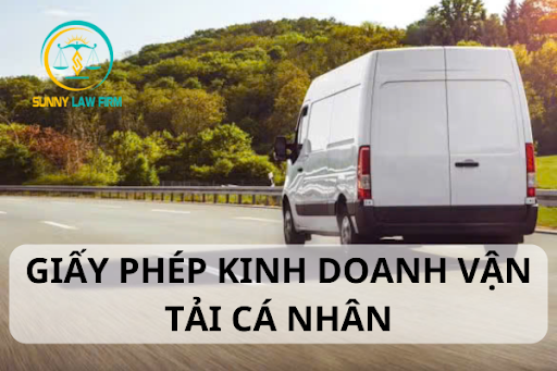 Giấy Phép Kinh Doanh Vận Tải Cá Nhân 1 Giấy Phép Kinh Doanh Vận Tải Cá Nhân