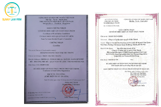 Giấy phép vệ sinh an toàn thực phẩm nhà hàng? 1 Giấy phép vệ sinh an toàn thực phẩm nhà hàng?